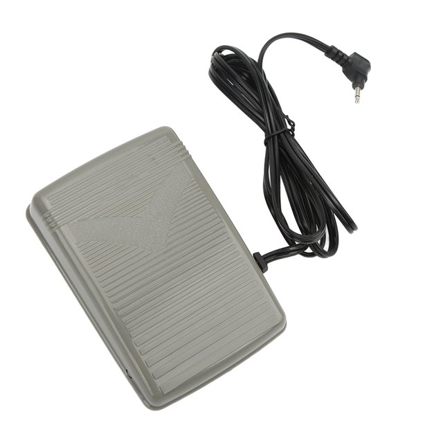 Interruptor de pie para máquina de coser resistente al desgaste longitud de cable de 153 cm fácil de reemplazar pedal de control de pie para máquina de coser para fábrica ANGGREK Otros