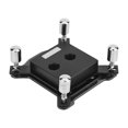 thumbnail image 4 of Water Block, Copper Base Durable Black Baseplate Plating Silver CPU Water Cooling Block, For  1150 / 1151 / 1155 / 1156, 4 of 8