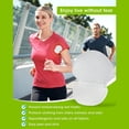 thumbnail image 5 of Armpit Sweat Pads - 20 Pcs Disposable Underarm Shields, Extra Sticky, Comfortable, Breathable, Suitable for Men and Women, Lightweight, Sweat Absorbing, Travel & Daily Use 20PCS*2, 5 of 9