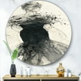thumbnail image 3 of Designart 'Glam Dancing I' Art Mural Cercle en Métal, 3 of 3