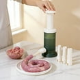 thumbnail image 1 of Oliegs Boxbollen Household Manual Sausage Stuffer Vertical Sausage Maker Machine With Multiple Nozzles Fast Meat Filling Funnel Tube Kitchen Food Processing Walking, 1 of 5