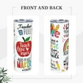 thumbnail image 2 of Teacher Tumbler Gifts for Women - Teacher Appreciation Gifts - New Teacher Birthday Gifts for Women - Teacher Back To School Gifts - Mothers Day Gifts for Teacher Stainless Steel Tumbler, 2 of 6