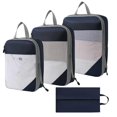 thumbnail image 1 of 4pcs/set Compression Packing Cubes Expandable Storage Travel Luggage Bags Organizer, 1 of 5