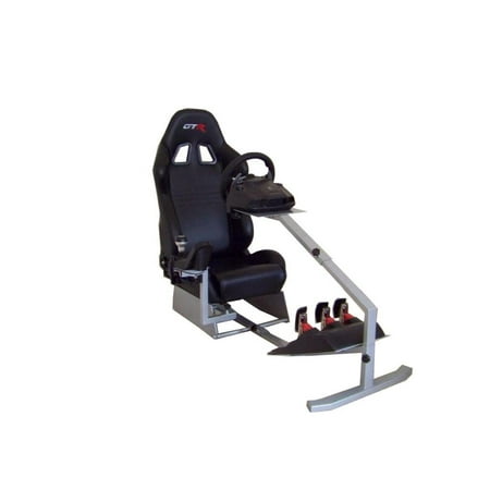 GTR Racing Simulator - Touring Model with Real Racing Seat, Driving Simulator Cockpit Gaming Chair with Gear Shifter