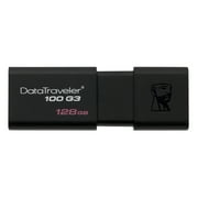 Kingston DataTraveler 100 G3 128GB, USB 3.0 / 2.0 backward compatible, 130MB/s Read, 10MB/s Write (DT100G3/128GB)