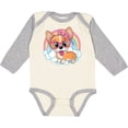thumbnail image 3 of Inktastic Corgi Gifts Dog Lover Girls Long Sleeve Baby Bodysuit, 3 of 5
