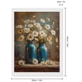 thumbnail image 2 of Diamond Art Kits for Adults, Rustic Daisy Mason JarsDiamond Painting Kits for Beginners, Frameless Round 5D Full Drill Diamonds Art Gem Art Crafts Home Decor Gifts, 2 of 8