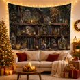 thumbnail image 3 of Apothecary Shelf Scene with Crescent Moon and Candles, Serene Gothic Style for Gothic Decor Fans, Wall Decor, Housewarming Gift, Tapestry Wall Hanging for Study Room and Bedroom, 3 of 6