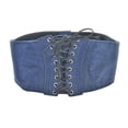 thumbnail image 1 of Cinturón elástico Cincher Faja Mujeres Underbust Corset Atado Waspie Disfraz, 1 of 6