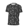 thumbnail image 5 of Rocae Daisies Flowers for Men's Mesh Quick-Dry Short Sleeve Workout T-Shirt,Mens Crew Neck Tee Lightweight Soft Classic T Shirts 4X-Large, 5 of 9