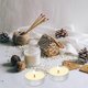 thumbnail image 2 of 200pcs Aluminum Tea Light Tins Can Scented Candle Making Container Empty Case for Candle Holding DIY Making (Silver), 2 of 4