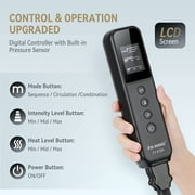 FIT KING Leg Massager with Heat for Circulation, Upgraded Calf Thigh Foot Compression Boots Massager, FSA/HSA Eligible