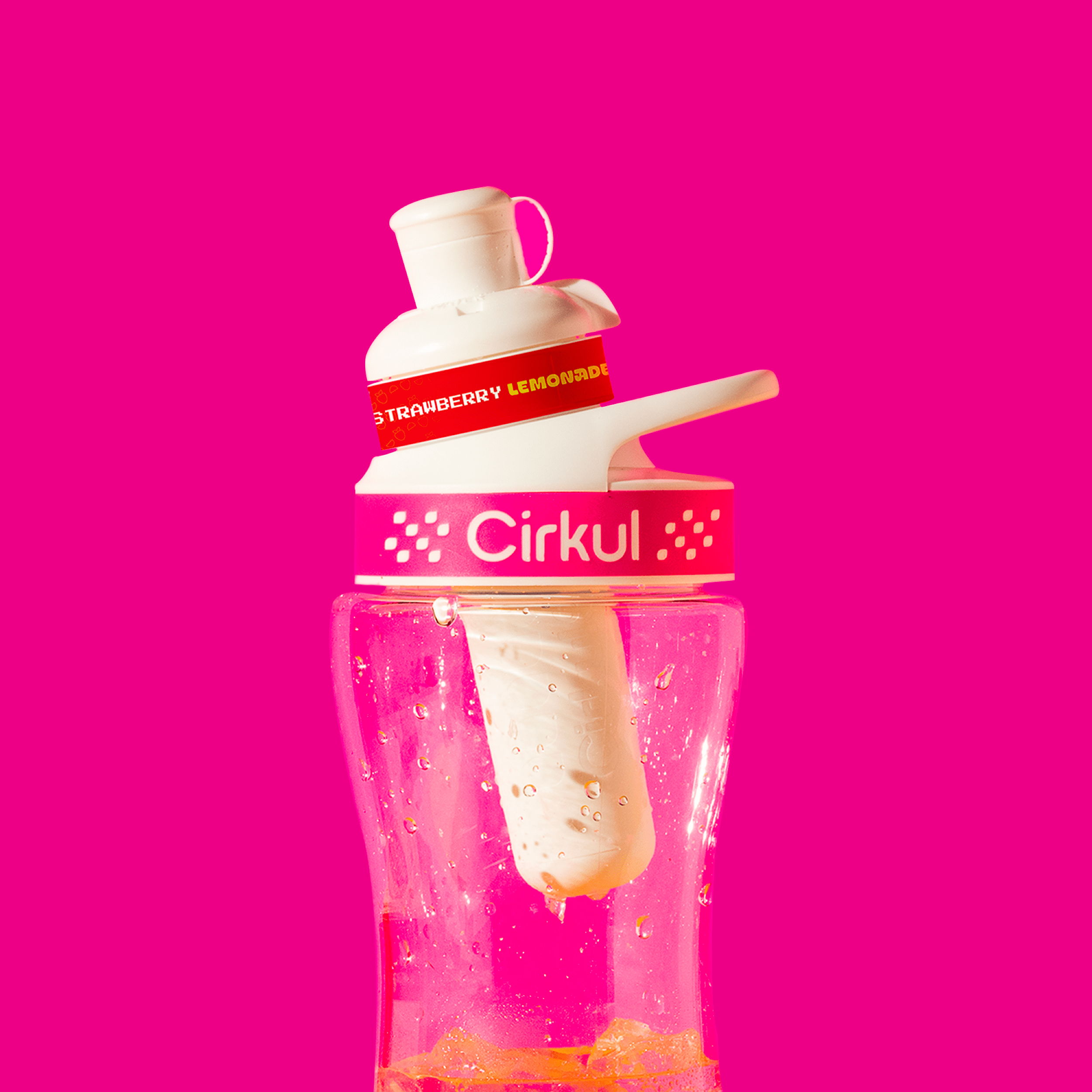 (2 pack) Cirkul Squeeze Strawberry Lemonade Flavor Cartridge, Drink Mix, 1-Pack