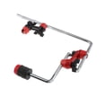 thumbnail image 3 of Bunblic Double Tom Holder Double Tom Mount Replaces Stand Bracket for Bass Drum Hardware DIY Mount Drum Parts Accessories Drum Holder A, 3 of 8