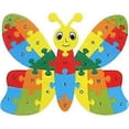 thumbnail image 1 of Colorful Wooden Jigsaw Puzzle Lianshi Alphabet Jigsaw Puzzle 26 English Letters Spell Children's Toys Butterfly Puzzle, 1 of 2