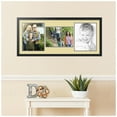 thumbnail image 2 of ArtToFrames Collage Photo Picture Frame with 1 - 10x13.75 and 2 - 11x14" Openings, Framed in Black with Buttercup and Black Mats (CDM-3926-1073), 2 of 8
