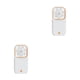 thumbnail image 2 of Moyic Ventilador de refrigeración plegable ligero, 3 velocidades de viento, ventiladores colgantes para el cuello con correa, ventilador de aire Blanco 2piezas Moyic CBP065433, 2 of 6