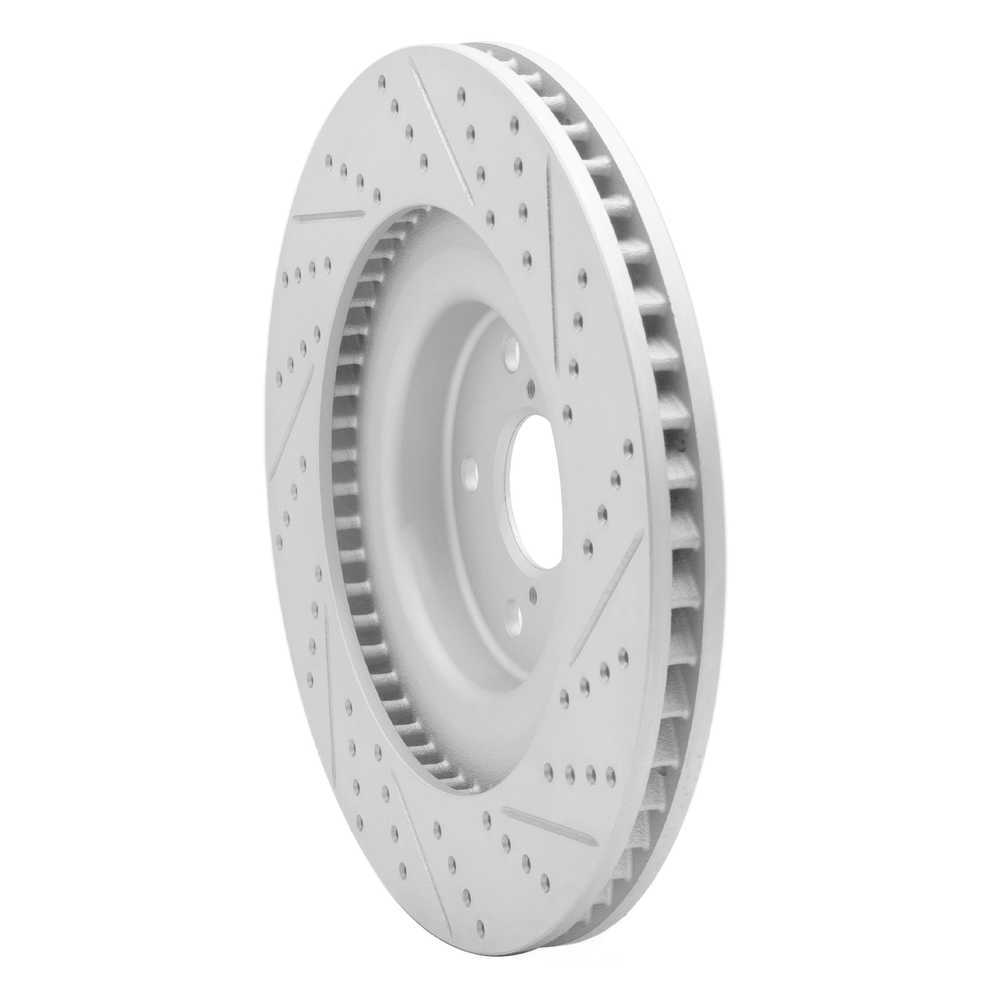 Dynamic Friction Company 830-75034D DFC Geoperformance Rotor - Drilled and Slotted