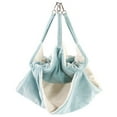 thumbnail image 1 of Shisuyan Hamster Hammock Double Layers Flannel Pet Hammock Swing Bed with Hooks, 1 of 8