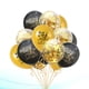 thumbnail image 4 of KAKOWELY Juego de 15 globos de látex para Año Nuevo, decoración para fiestas, confeti impreso, adornos decorativos de fondo, suministros para fiestas., 4 of 4