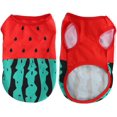thumbnail image 1 of Chaleco para mascotas, ropa de sandía para mascotas, chaleco de verano para perros, camiseta ligera antiadherente sin mangas, chaleco de enfriamiento transpirable impreso, 1 of 5