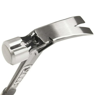 ESTWING Ultra Series Hammer - 19 oz Rip Claw Framer with Smooth Face & Genuine Leather Grip - E19S