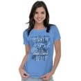 thumbnail image 3 of Rhode Island RI State Flower Souvenir Women's T Shirt Ladies Tee Brisco Brands X, 3 of 6
