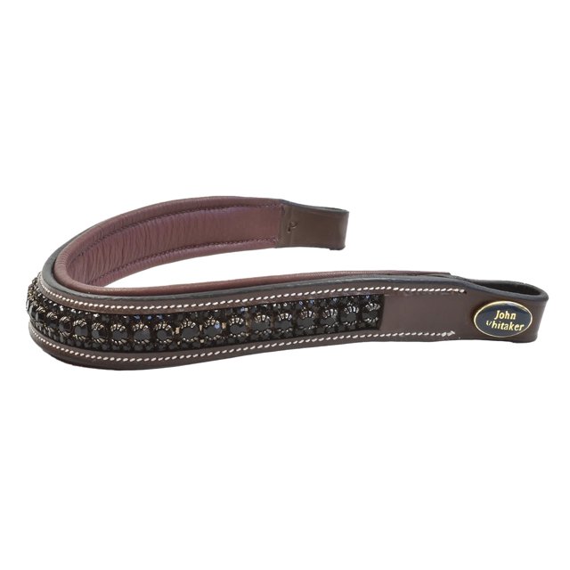John Whitaker Bandeau Cheval en Cuir Cristal Pick N Mix