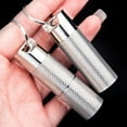 thumbnail image 2 of Ti Alloy Keychain Pill Holder Waterproof Pill Fob Case For Camping Hiking Travel, 2 of 10