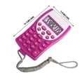 thumbnail image 4 of Summer Savings Back to School Colorful Handheld Calculator With Lanyard Portable, 4 of 8