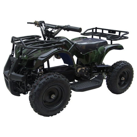 MotoTec 24V Mini Quad V4, Camo Green