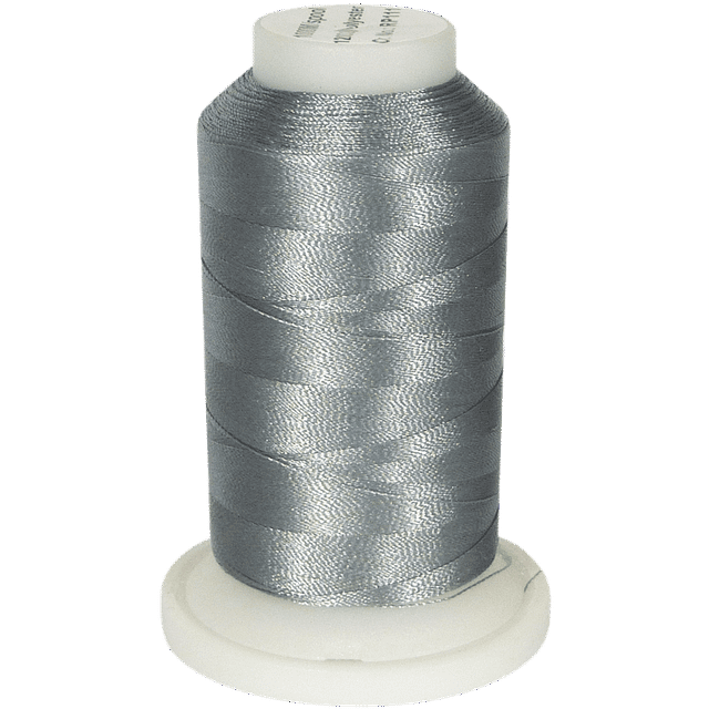 SuperB Polyester Embroidery Thread 40wt 1000m. Magnetic Gray 111