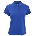 thumbnail image 1 of B&C- Polo de manga corta Safran Pure para mujer (Azul Royal), 1 of 2