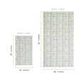 thumbnail image 2 of Beautiful by Drew Barrymore 4-Piece Wallpaper Bath Towel Set, Soft 100% Cotton, Halo, 2 of 4