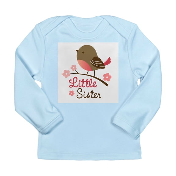 CafePress - Little Sister Long Sleeve Infant T Shirt - Long Sleeve Infant T-Shirt