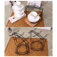 thumbnail image 2 of Naiovety Soporte de exhibición de tazas de té Soporte de tazas antioxidante Estante de secado de acero inoxidable para platos de tazas Juegos de servir café y té Naiovety HA030126-00, 2 of 6