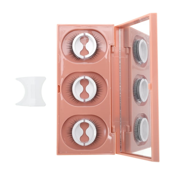 Pestañas postizas únicas de Bargains, 3 pares para maquillaje, negras W02