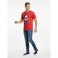 thumbnail image 3 of Disney Mickey Mouse, Men's & Big Men's Pride Graphic Tee, Proud Pose, Sizes S-3XL, 3 of 5