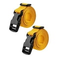 thumbnail image 4 of 2 piezas Carreras de carrito de golf correas de equipaje de nylon Práctico con la hebilla de liberación rápida Viajes de 39 pulgadas tiras de azotes Oro, 4 of 8