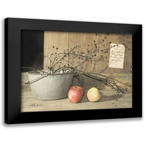 Jacobs, Billy 14x12 Black Modern Framed Museum Art Print Titled - Count Your Blessings