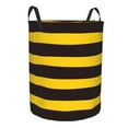 thumbnail image 2 of Daiia bee Stripe Laundry Hamper With Handles Large Storage Basket/Toy Organizer/Dirty Clothes Collapsible Waterproof For College Dorms, Bedroom,Bathroom, 2 of 8