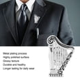 thumbnail image 4 of Harp Brooch, Easy To Wear Electroplating Process Brooch Pin Stylish  For Gifts, 4 of 8