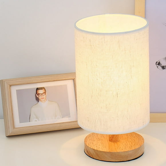 RKSTN Desk lamp for Office Home Bedside Lamp Night Light Warm White Gift Wood Table lamp Table lamp