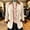 Beige-A, variant on Women's Winter Corduroy Blazers Jackets Dressy Casual Ribbed Long Sleeve Lapel Fashion Work Business Outerwear Brown-A XL(XL)