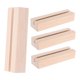 thumbnail image 3 of Wooden Card Holder for Table Crafted from Reliable Wood Beige Color for Decoration Enhancing Desk Aesthetic 4pcs, 3 of 5