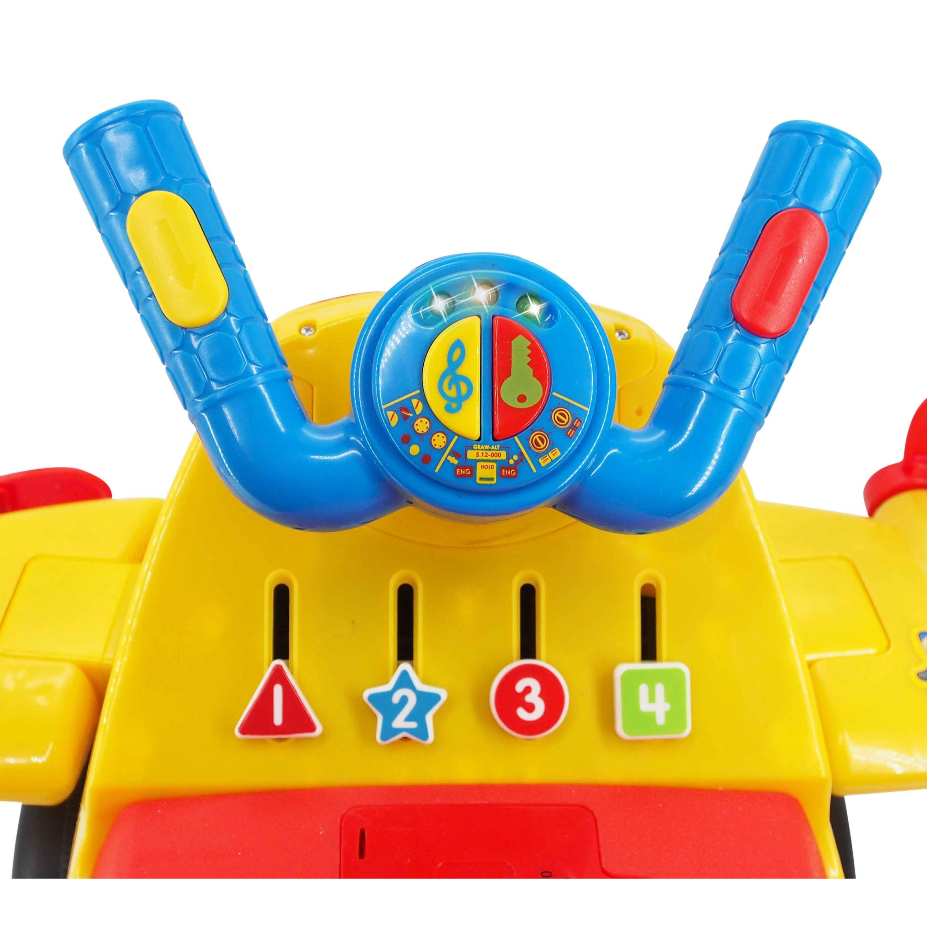 sesame street elmo activity plane ride on