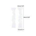 thumbnail image 2 of INSPIRE CHIC Women's Lace Floral Mesh Gloves Female Pearl Bowknot Polka point Wrist Fingerness Length Sleeves for Elegant Bridge Wedding Evening Party White3, 2 of 6