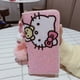 thumbnail image 1 of Sanrio-cartera de Hello Kitty para niñas, Cartera de dibujos animados Kt Cat Bling Diamond, personalidad, monedero, bolso de mano de Pu brillante encantador, regalos para mujeres, 1 of 4