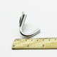 thumbnail image 3 of 3 ganchos de pared de acero inoxidable para colgar toallas de baño (plata), 3 of 5