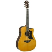 Yamaha A5R A-Series Folk Acoustic-Electric Guitar Vintage Natural